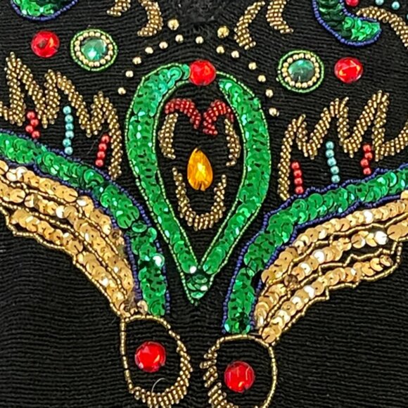 VINTAGE DIANA MARCO Sequined SWEATER - Picture 14 of 16